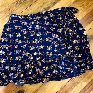 Target brand wrap mini skirt